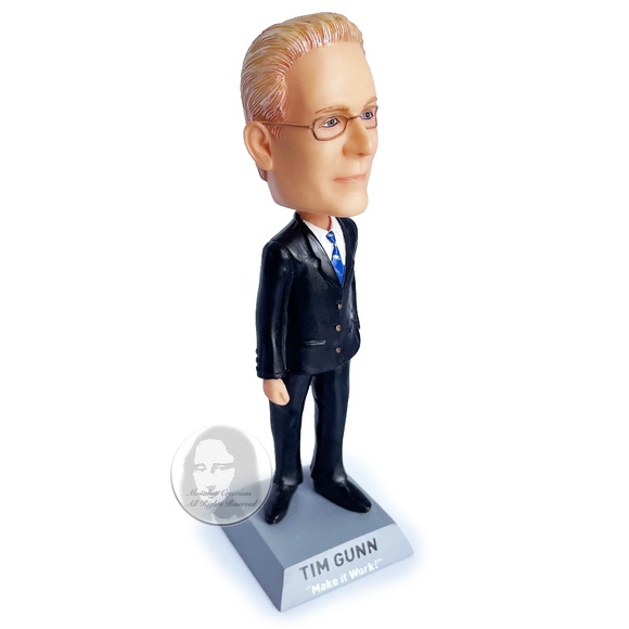 Tim Gunn Make It Work Bobblehead Figurine EMc 2 Emmet McCarthy Project Runway - Picture 2 of 12